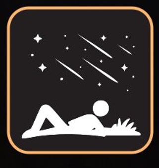 sledování noční oblohy a Perseid